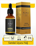 Nioli Sandal Esansiyel Uçucu Yağ Buhurdanlık Yağı Aromaterapi Yağı 30 ML
