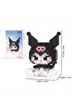 Kuromi Lego - Kuromi Karakter Yapı Taşları Seti - Eğitici Bulmaca, Oyuncak - Doğumgünü ve Özel Günler İçin Güzel Bir Hediye