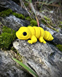 Oyuncak Leopar Kertenkelesi – Çölün Altın Deseni! 🌵🌞🦎🌟3D Hareketli Organik Model - Orta Boy