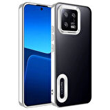 Xiaomi Mi 13 Uyumlu Kılıf Kamera Korumalı Logo Gösteren Omega Kapak
