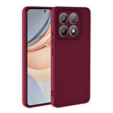 Xiaomi 14T Pro Uyumlu Kılıf Kadife İç Yüzey Lansman Kapak