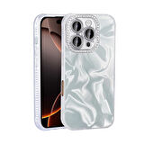 Apple iPhone 16 Pro Max Uyumlu Kılıf Airbagli Parlak Taş Detay Tasarımlı Esila Kapak