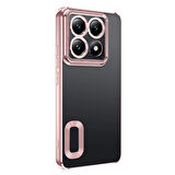 Xiaomi 14T Pro Kılıf Kamera Korumalı Logo Gösteren Omega Kapak