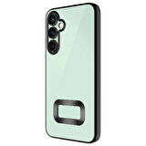 Galaxy A56 Uyumlu Kılıf Kamera Korumalı Logo Gösteren Omega Kapak