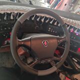 Scania Siyah Gri Direksiyon Kılıfı