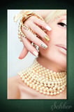 Dekoratif Dikey Kanvas Tablo Tekli Kuaför Güzellik Salonu Makyaj Nail Art Manikür Kadın Portre 1013
