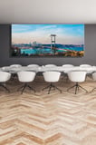 Panoramik Yatay Kanvas Tablo Tekli Ev Kafe Ofis 15 Temmuz Şehitler Köprüsü Manzara 2338