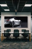 Kanvas Tablo Panoramik Yatay Tekli Ev Kafe Ofis Mercedes-AMG Gümüş Rengi Spor 2341