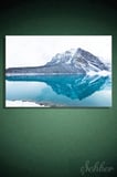 Yatay Kanvas Tablo Tekli Ev Kafe Ofis Kanada Banff Ulusal Parkı Louise Gölü Kış Manzarası 2781