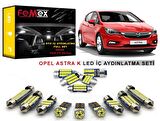 Opel Astra K LED İç Aydınlatma Ampul Seti FEMEX Parlak Beyaz