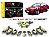 VW Bora Araçlar için LED İç Aydınlatma Ampul Seti FEMEX Parlak Beyaz