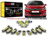 Citröen C4 (2011-2020) LED İç Aydınlatma Ampul Seti FEMEX Parlak Beyaz