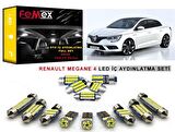Renault Megane 4 LED İç Aydınlatma Ampul Seti FEMEX Parlak Beyaz