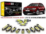 Volkswagen Tiguan 2016+ LED İç Aydınlatma Ampul Seti FEMEX Parlak Beyaz