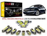 Opel Makyajlı insignia  LED İç Aydınlatma Ampul Seti FEMEX Parlak Beyaz