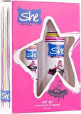 SHE IS FROM ISTANBUL EDT 50ML+150ML DEO Kadın PARFÜM SET ...