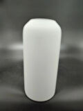 KÜÇÜK AVİZE CAMI.BEYAZ RENKTE.Mum ampule göre (E.14)(Çap:6.50cm-h:13.50cm) SİLİNDİRİK.