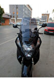 Honda Silverwing SWT 400 Siperlik Ön Cam 2006 2009 Model 52cm Açıkfüme Renkli 4mm