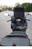 Honda Silverwing SWT 400 Siperlik Ön Cam 2006 2009 Model 52cm Siyah Renkli 4mm
