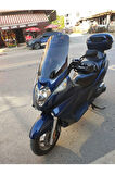 Honda Silwerving FJS 600 Siperlik Ön Cam 2006 2009 Model 52cm Siyah Renkli 4mm