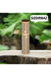 Simli Sızdırmaz Taşınabilir Mini Doldurulabilir Boş Küçük Seyahat Cep Parfüm Şişesi-Gold