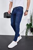 Erkek Likralı Denim Skinny Fit Süper Dar Jeans