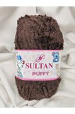 Puffy Kahverengi El Örgü İpi 100gr. 100mt.(1 Adet) - Renk: 1248