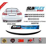 Sunplex Bmw 5 Serisi F10 2010-2016 Spoiler Bagaj Çıtası Piano Black