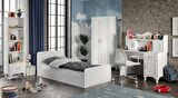 Snow Country Tarzı Çocuk Odası Takımı - 4 Parçalı Ve Tamamı 1. Kalite Mdf