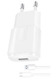 For Galaxy A7 2017 (SM A720F) Şarj Kablosu Type C 2.0A - S20T