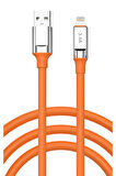Apple İphone 7 Şarj Kablosu 3.4A Lightning - SC64L-Turuncu
