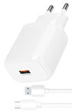 Reeder P13 Blue Max Pro Lite 2022 Şarj Kablosu Type C 3.0A Hızlı Şarj - S30T