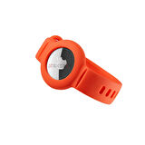 Apple AirTag Yüksek Kaliteli Anahtarlık ve Bileklik Kılıfı 360 Tam Koruma Silikon Kordon