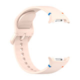 Samsung Galaxy Watch 8 44mm 40mm İle Uyumlu Metal Tokalı Spor Silikon Kordon