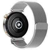 Huawei Watch GT5 41mm Uyumlu Manyetik Milanese Loop Metal Kordon 