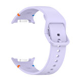 Samsung Galaxy Watch 8 44mm 40mm İle Uyumlu Metal Tokalı Spor Silikon Kordon