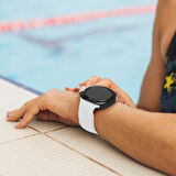 Samsung Galaxy Watch 8 44mm 40mm İle Uyumlu Klasik PureLux Soft Silikon Kordon