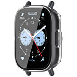 Redmi Watch 5 Lite Kasa Uyumlu Kılıf Sert PC Kasa ve Ekran Koruyucu Kılıf