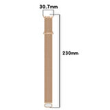 Samsung Galaxy Watch 8 40mm 44mm Uyumlu Manyetik Milanese Loop Metal Kordon