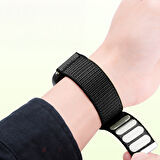 Samsung Galaxy Watch 8 44mm 40mm 47mm İle Uyumlu Naylon Spor Loop Kordon Ayarlanabilir Rahat ve Dayanıklı