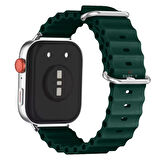Redmi Watch 5 Active Redmi 5 Lite Uyumlu Kordon Kordon Ocean Tasarım Metal Toka Soft Silikon Kordon
