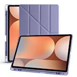 Samsung Galaxy Tab S10 Plus X820 12.4 İnç Katlanabilir Kalemlikli Standlı Akıllı Kılıf