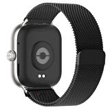 Redmi Watch 5 Active Redmi 5 Lite Uyumlu Kordon Manyetik Milanese Loop Metal Kordon 