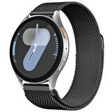 Samsung Galaxy Watch 4 5 6 7 Seri 40 42 43 44 46 47mm Uyumlu Manyetik Milanese Loop Metal Kordon 