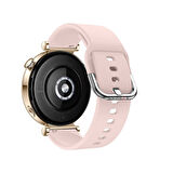 Huawei Watch GT5 41mm İle Uyumlu A Kalite Yumuşak PureLux Soft Tokalı Silikon Kordon