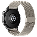 Huawei Watch GT3 46mm GT3 Pro 46mm Gt2 46mm Gt2 Pro 46mm Uyumlu Manyetik Milanese Loop Metal Kordon