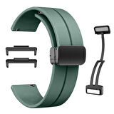 Huawei Watch Fit 3 İle Uyumlu Coastal Manyetik Tokalı Silikon Kordon