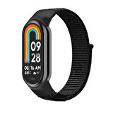Xiaomi Mi Band 9 İle Uyumlu Hasır Nylon Akıllı Bileklik Kordon - Saat Kordonu