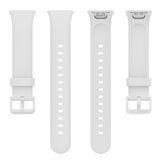 Mi Band 7 Pro İle Uyumlu Yumuşak Soft Silikon Tokalı Kordon Ve Tpu Şeffaf Kasa Koruyucu