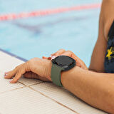 Samsung Galaxy Watch 8 44mm 40mm İle Uyumlu Klasik PureLux Soft Silikon Kordon